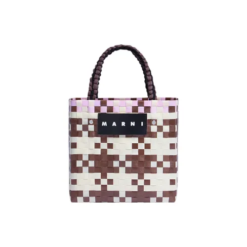 MARNI Полипропиленовая Тоут Сумка Сумка для покупок Женская сумка Cigars