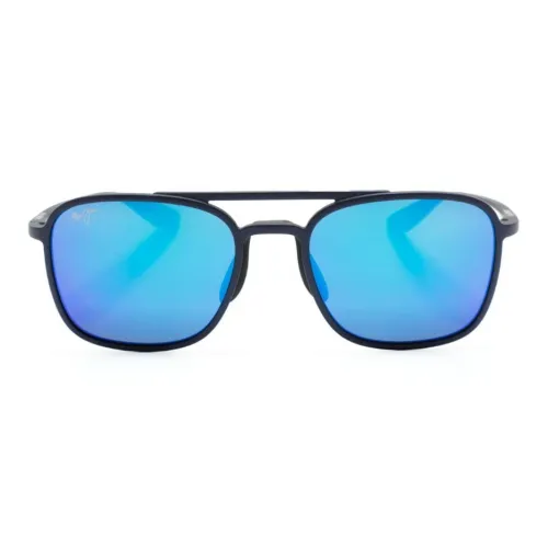 Maui Jim Nylon Aviator Солнцезащитные очки Унисекс Черный