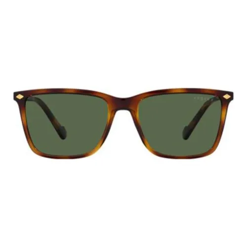 VOGUE Внедренные Нерегулярные Форма Солнцезащитные Очки Мужские Коричневый