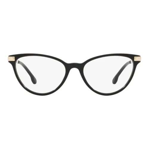 VERSACE Нерегулярная форма Оправы для очков Женские Черный