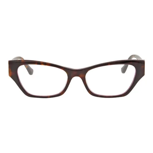 GUESS Пластик Нерегулярная форма Оправы для очков Женские Черепаховый