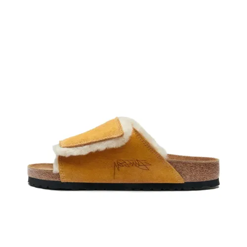 Stussy x Birkenstock Шлепанцы Унисекс Коричневый