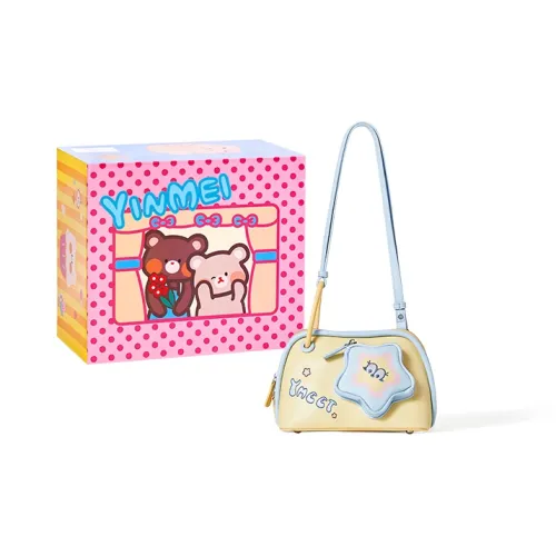 Sound For Life Синтетическая кожа Портативная Сумка через плечо Сумка на плечо Женская Синий Желтый