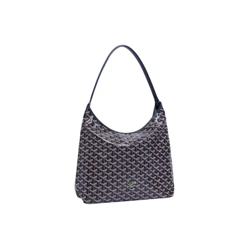 GOYARD Bohème Hobo Холст с кожей Собака's Teeth Сумка на плечо Комбинированная сумка Сумка на плечо Женская