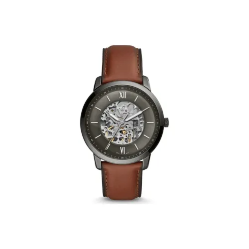 FOSSIL Автоматический Механический Механизм Мужские Часы 44 мм Черный