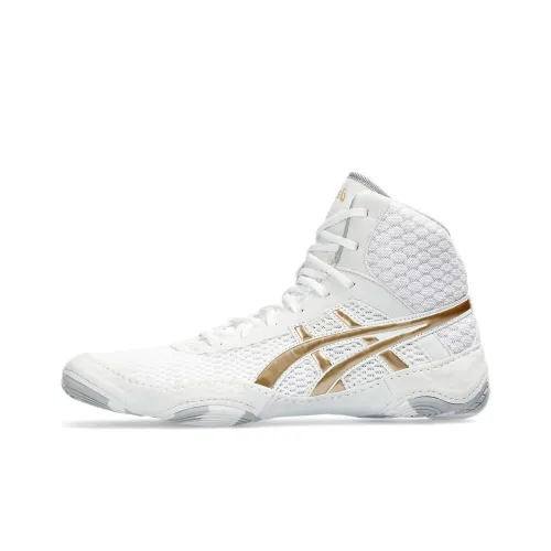 Asics MatBlazer Тренировочные кроссовки High Top Белый Золото Унисекс