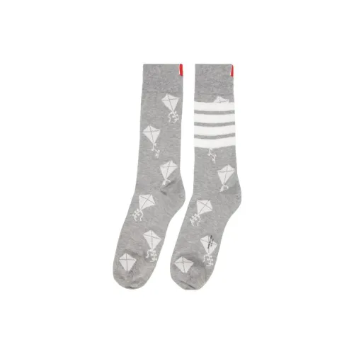 THOM BROWNE Серые Мужские Носки до икры MID