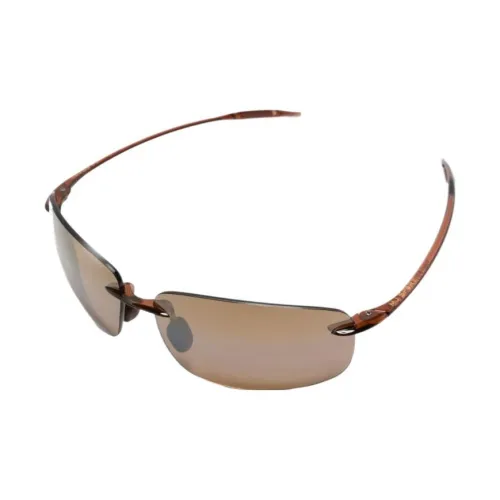 Maui Jim Нейлон Нерегулярная форма Солнцезащитные очки Унисекс Коричневый