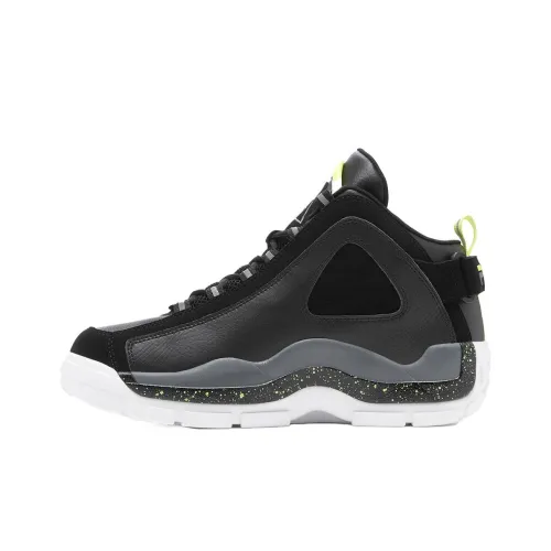 FILA Grant Hill 2 Амортизация Износостойкий Низкий Топ Повседневная Обувь Мужская Черная