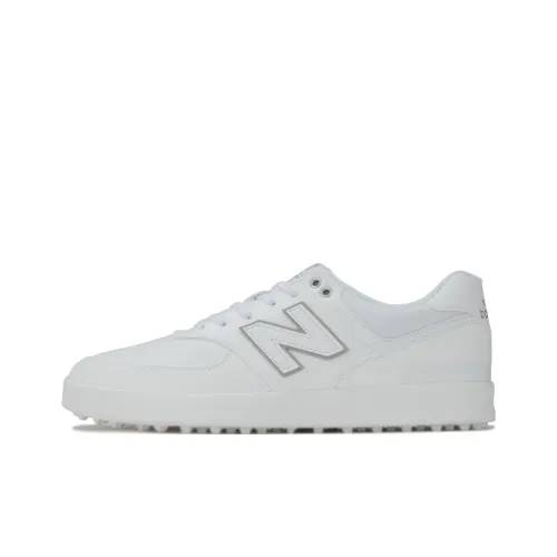 New Balance NB 574 Low Топ Обувь для гольфа Унисекс Белый