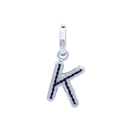 Burberry Палладий с покрытием бронза телячья кожа подвески Women's Silver