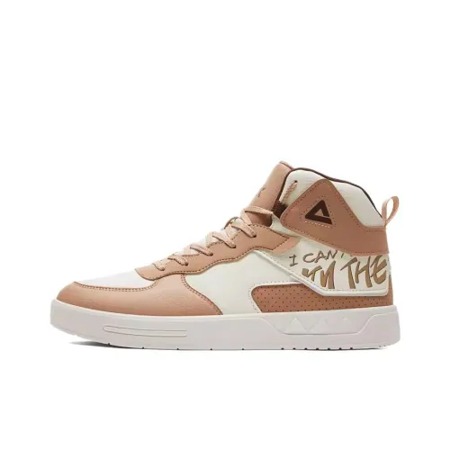 Кроссовки для скейтбординга PEAK High Top Грязь и Песчаный Желтый Мужские