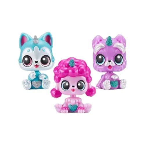 ZURU Cloudy Единорог Волшебный Яйцо Карман Щенок Слепые коробки Целая коробка 3 шт