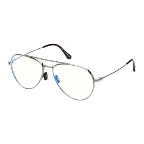 TOM FORD Металлический сплав Aviator Оправа для очков Унисекс Серебряный