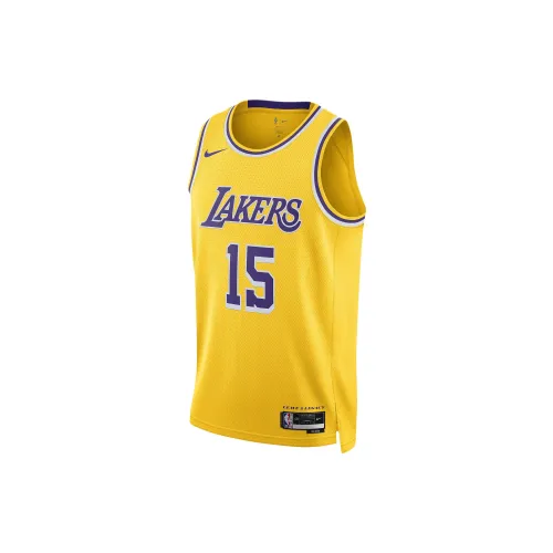 Nike Icon Dri Fit Swingman Los Angeles Lakers Icon Edition 2022 23 Рубашка Мужская Желтая
