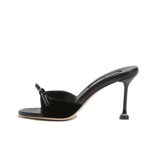 MIU MIU Слипоны Черные Женские