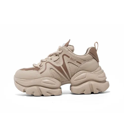 A02 Toby Черный Низкий Топ Кроссовки с Толстой Подошвой Женские