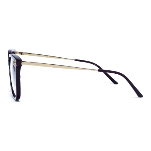 Cartier Металл Ацетат Нерегулярная форма Оправа для очков Унисекс Черный