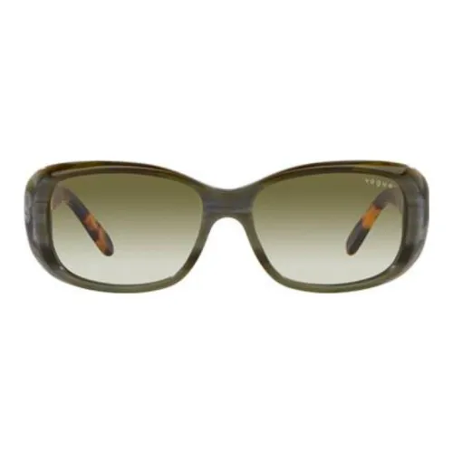 VOGUE Ацетил Нерегулярная форма Солнцезащитные очки Женские Черепаховый