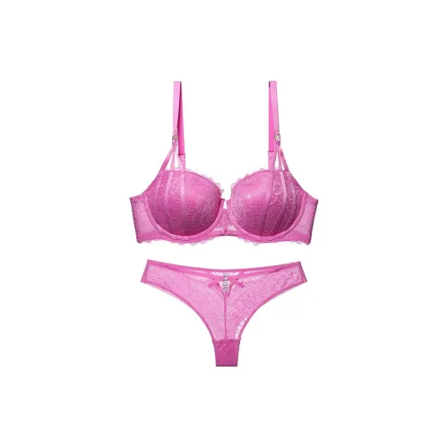 DXTOXS Комплект нижнего белья для женщин розовый и фиолетовый