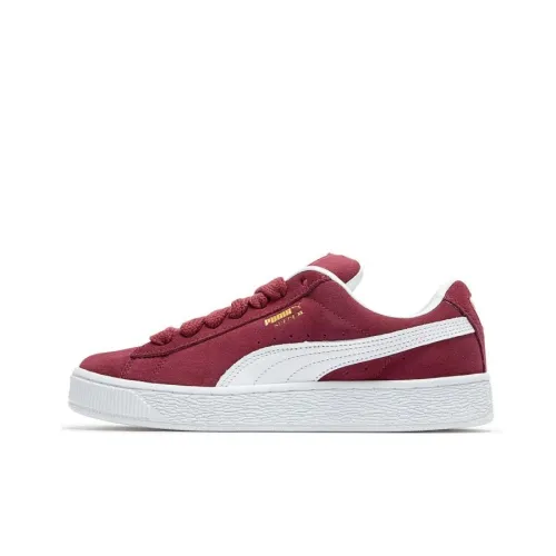 PUMA Suede XL Скейтборд Кроссовки Низкие Красный Белый Унисекс