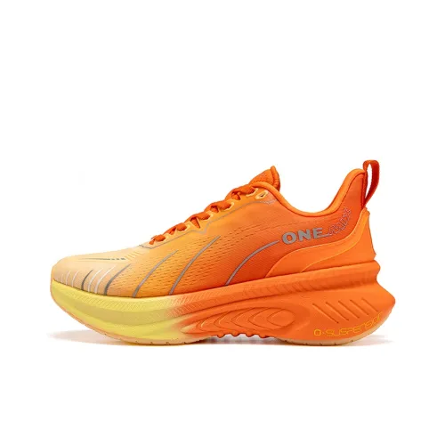 ONEMIX Амортизирующие беговые кроссовки Унисекс Драгоценный камень QUICK Красный