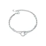 Двойное кольцо браслет