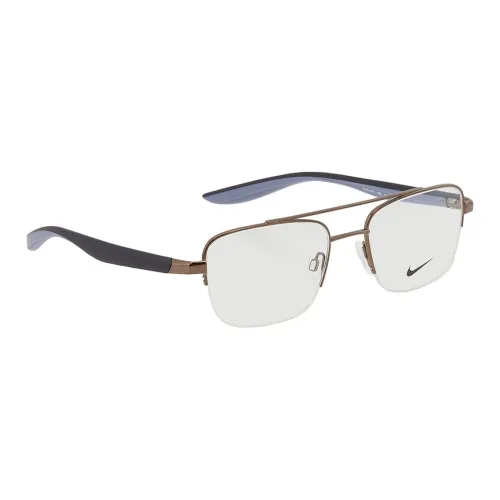 nike Металл Aviator Оправы для очков Мужской Черный