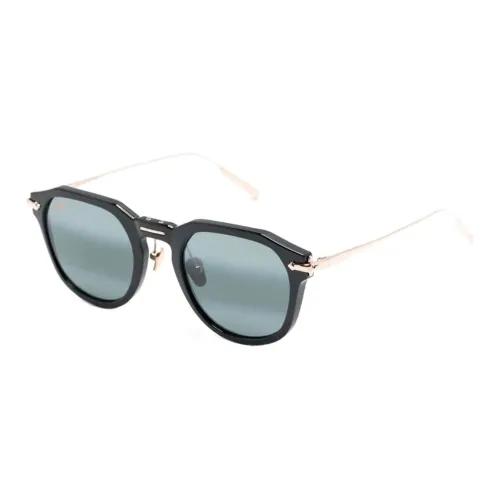 Maui Jim Нерегулярная форма Солнцезащитные очки Мужской Черный