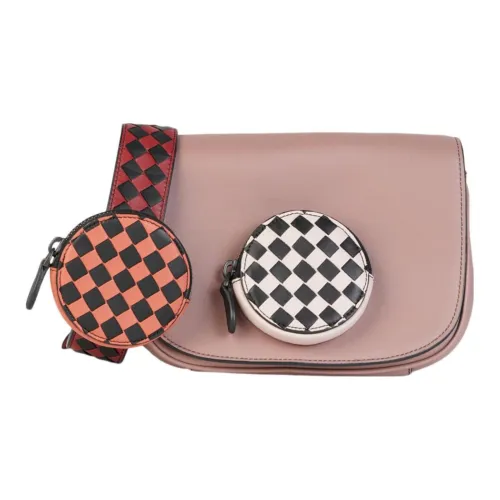 Bottega Veneta Сумка через плечо из кожи сумка на плечо женская серая и розовая