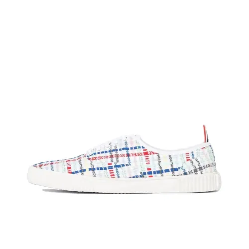 THOM BROWNE· Низкий топ стильные скейтбординги мужской белый