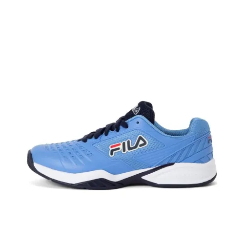FILA Axilus 2 ENERGIZED All Court Амортизация Износостойкий Низкий Топ Теннисные Кроссовки Мужские Синие