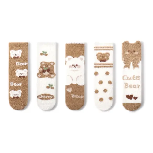 PRIMEET Носки Crew Женские упаковка из 5 пар