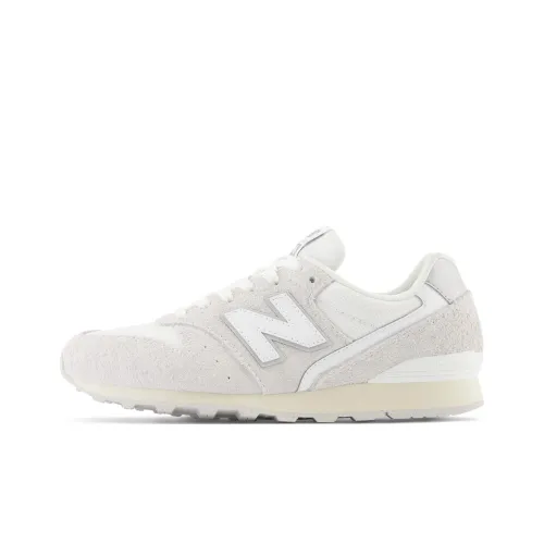 New Balance NB 996 Противоскользящие и Дышащие Низкие Кеды Повседневные Беговые Кроссовки Женские Экрю