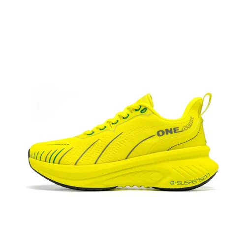 ONEMIX Амортизирующие беговые кроссовки унисекс Playful Yellow