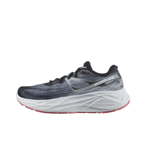 SALOMON Aero Glide Slip-Resistant Низкий Топ Беговые Кроссовки Женские Синие Серые