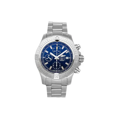 BREITLING Автоматический Механический Часы Мужские 45 мм Синий