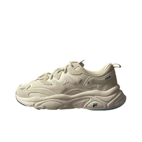FILA Mars 1 Толстая подошва Низкий топ Молочно-белый Женский