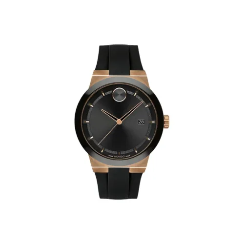 MOVADO Кварцевый механизм Мужские часы 42 мм Черный