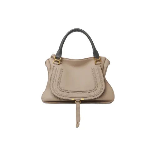 Chloe Marcie Natural Large Grain Calfskin Women's Photinia Gray