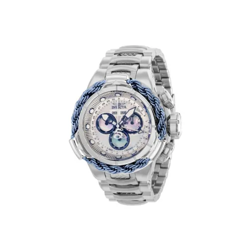 INVICTA Кварцевый механизм Мужские часы 50,5 мм Жемчужная раковина Цвет