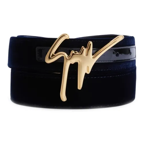 Giuseppe Zanotti GZ Ремень Мужской Синий