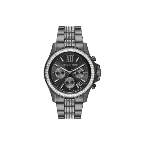 Michael Kors Кварцевый механизм Женские часы 42mm*12mm Черные