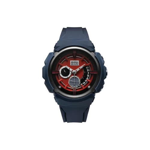 WUSSA VV Collection Кварцевый механизм Часы Унисекс Апельсин Циферблат