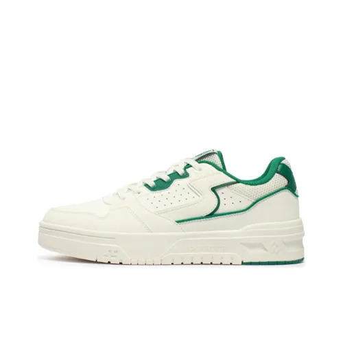 361° Устойчивый к истиранию Lightweight And Дышащий Низкие Кроссовки для скейтбординга Женские Белый Зеленый