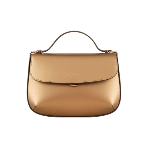 GIORGIO ARMANI Телячья кожа Сумка через плечо Сумка Маленькая Женская Золотая