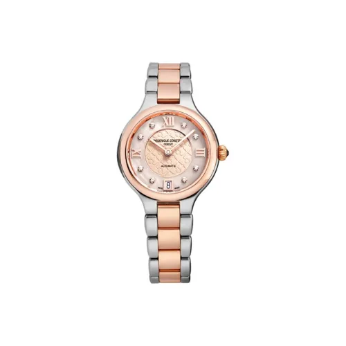 Frederique Constant Автоматический Механический Механизм Женские Часы 33 мм Серый Циферблат Корпус из Нержавеющей Стали