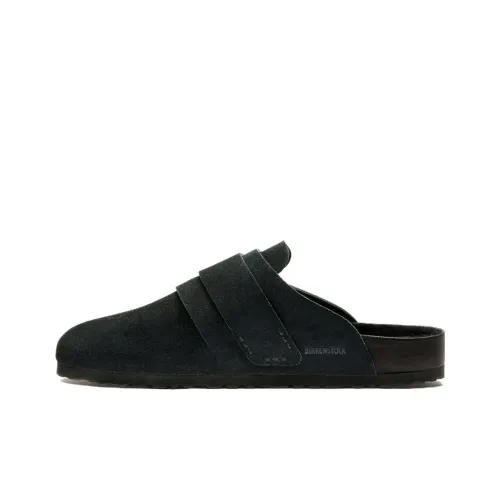 TEKLA x Birkenstock Nagoya Устойчивые к истиранию Домашние тапочки Унисекс Черные