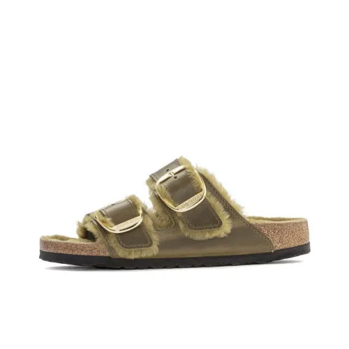 Birkenstock Arizona Слипоны Женские Зеленый
