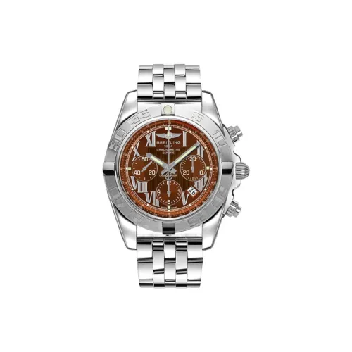 Breitling Автоматический Механический Часы Мужские 43,5 мм Коричневый